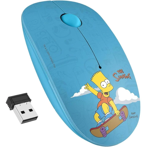 Mouse inalámbrico de Bart de Los Simpsons