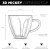Imagen de Set de Tazas de Doble Pared Mickey Mouse