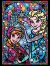 Pintura con Diamantes Vitral