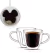 Set de Tazas de Doble Pared Mickey Mouse