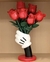 Ramo de rosas de bloques + Florero de Mickey Mouse