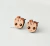 Pendientes tallados en madera de Groot - comprar en línea