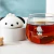 Tazas de cristal de Hello Kitty y sus amigos en internet