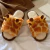 Pantuflas Slip-On de Jirafa