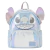 Mini Backpack Stitch Metálico Disney 100 Loungefly