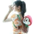 Mochila de Peluche Chip and Dale Fresas