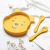 Set de plato + cubiertos para bebés Winnie the Pooh