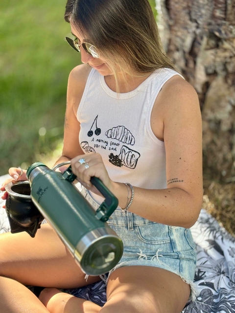 MUSCULOSA TOP MORNING FEAST