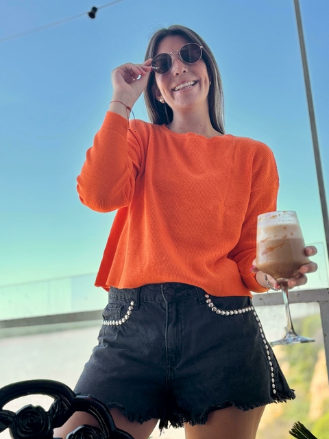 SWEATER MORA NARANJA