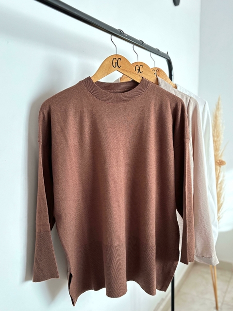 SWEATER MADRID CHOCOLATE
