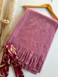 RUANA OLIVIA ROSA + PAÑUELO DE REGALO - comprar online