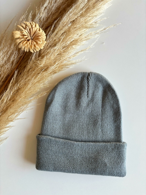 GORRO GRIS CLARO POLO