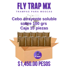 Cebo Atrayente para Trampas Reusables 100% orgánico 100 grs. 20 pzas - tienda en línea