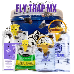 Trampas de Moscas "Bote Reusables" Galon para Ganado 4 Pzas - Fly Trap México