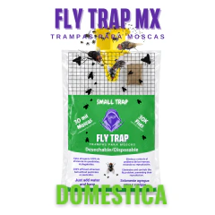 TRAMPAS PARA MOSCAS DESECHABLES “DOMESTIC” – PAQUETE 12 PIEZAS - tienda en línea