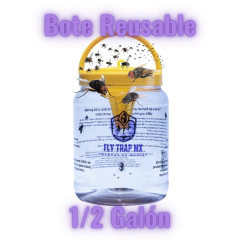 Trampas de Moscas "Bote Reusables" 1/2 Galon para Ganado 20 Pzas - Fly Trap México