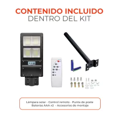 Lampara Solar LED CORONA I • 40 W - tienda en línea