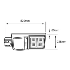 Lampara Solar LED CORONA I • 40 W en internet