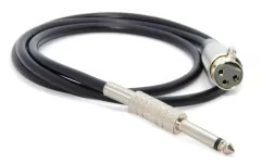 Cable Canon Xlr Hembra Jack A 1/4in 6,35mm Macho Mono - comprar online