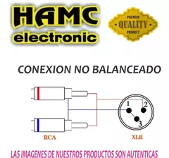 Cable Canon Xlr Hembra No Balanceado a Dos Rca Macho Gold S.Wieler Germany - tienda online