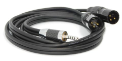 Cable Adaptador Pentaconn 4.4mm a Dos Canon XLR Macho Premium