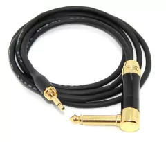 Cable Miniplug Mono Rosca Exterior A Plug Mono 90º Ofc Blindado en internet