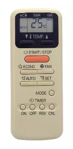 Control Remoto Aire Acondicionado TOSHIBA MK TECH REETECH