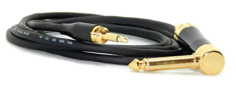 Cable Miniplug Mono Rosca Exterior A Plug Mono 90º Ofc Blindado