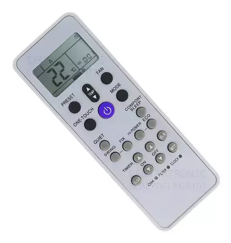 Control Remoto Aire Acondicionado Carrier Fedders Otros