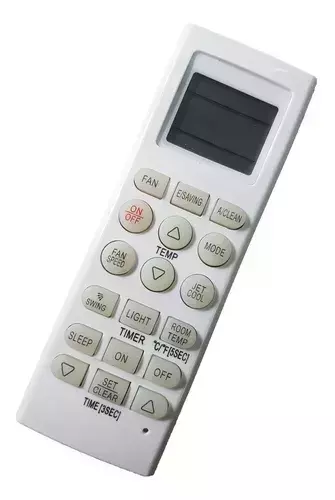 Control Remoto Aire Acondicionado Lg