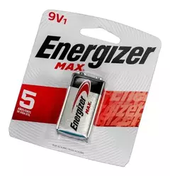 Pila Bateria 9v Energizer Max Alcalina E-92 Itytarg - comprar online