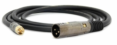 JUEGO CABLE CANON XLR MACHO A RCA MACHO GOLD PREMIUM IDEAL PARA MONITORES MODELO XLR RCA ATH en internet
