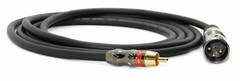 JUEGO CABLE CANON XLR MACHO A RCA MACHO GOLD PREMIUM IDEAL PARA MONITORES MODELO XLR RCA ATH - comprar online