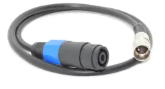 Cable Adaptador Speakon Hembra Canon Xlr Macho Reforzado Modelo SPHXLRM - HAMC