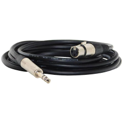 Cable Canon Xlr Hembra A Trs Profesional Audiopipe MC-4 - comprar online