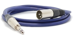 Cable Trs A Canon Macho 99,99% LIBRE OXIGENO Tipo Neutrik Hamc X 1,5MTS