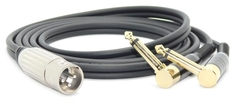 Cable Canon Xlr Macho Desbalanceado A 2 Plug 6,5mm 90º Mono L Y R PREMIUM - comprar online