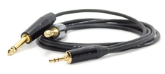 CABLE TRS 1/8 A DOS TS 1/4 99,99% LIBRE OXIGENO / BLINDADO / PREMIUM /GOLD
