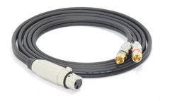 Cable Canon Xlr Hembra A 2 Rca Balanceado Premium Bajo Ruido - comprar online