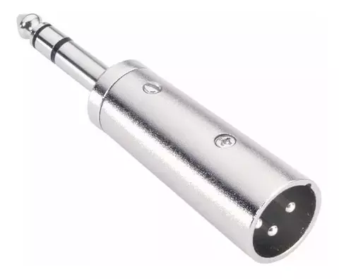 ADAPTADOR XLR MACHO A TRS