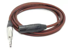 CABLE TRS A XLR MACHO GOLD PREMIUM AMPHENOL / MONITORES / LOW NOISE / 99,99% LIBRE OXIGENO / en internet