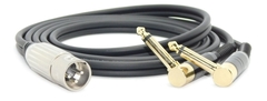 Cable Canon Xlr Macho Desbalanceado A 2 Plug 6,5mm 90º Mono L Y R PREMIUM