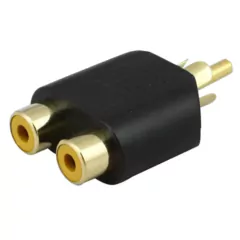 Adaptador Rca Macho a Dos Hembra God - comprar online