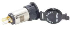 Imagen de TOMA ENCENDEDOR 12VOLTS X 120WATTS CON TAPA EXCELETE CALIDAD