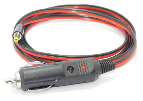 CABLE CONECTOR FICHA ENCENDEDOR MACHO AUTO A PLUG HUECO 4 X 1,7 MM