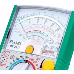 Multímetro Analógico Tester Proskit Mt-2017 Profesional en internet