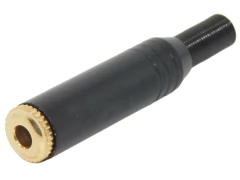 Jack Plug Ficha Mini Plug Hembra Prolongación 3,5 baño en Oro - comprar online