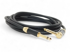 Cable Audio Ts a Ts 90 Grados Gold Low Noise ( Ideal para Teclado )
