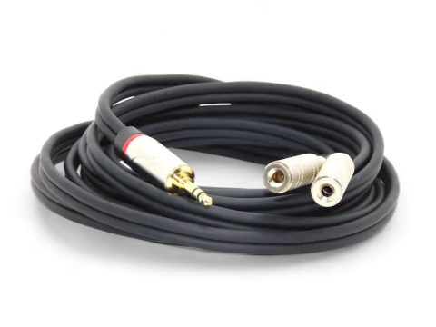 Cable Miniplug ESTEREO A 2 Miniplug Hembra L Y R Hamc