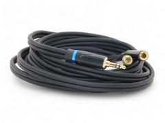 Cable Miniplug ESTEREO A 2 Miniplug Hembra Gold L Y R Hamc